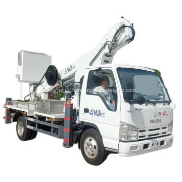 18Meters Telescopic Boom High Operation Aerial Bucket Truck